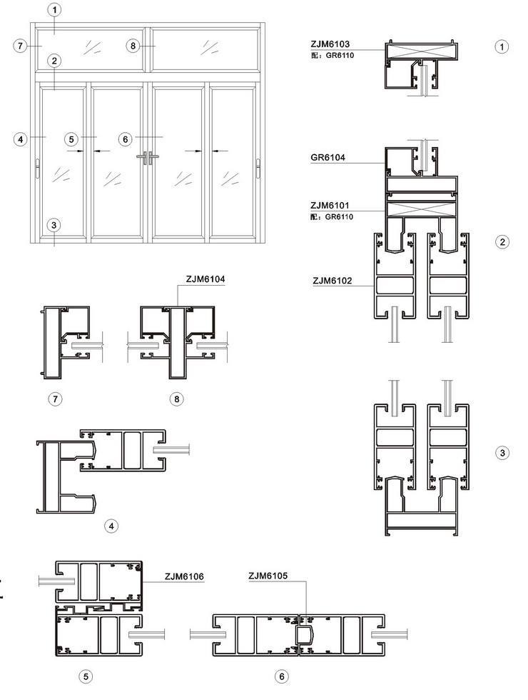 JN64系列隔热内开窗